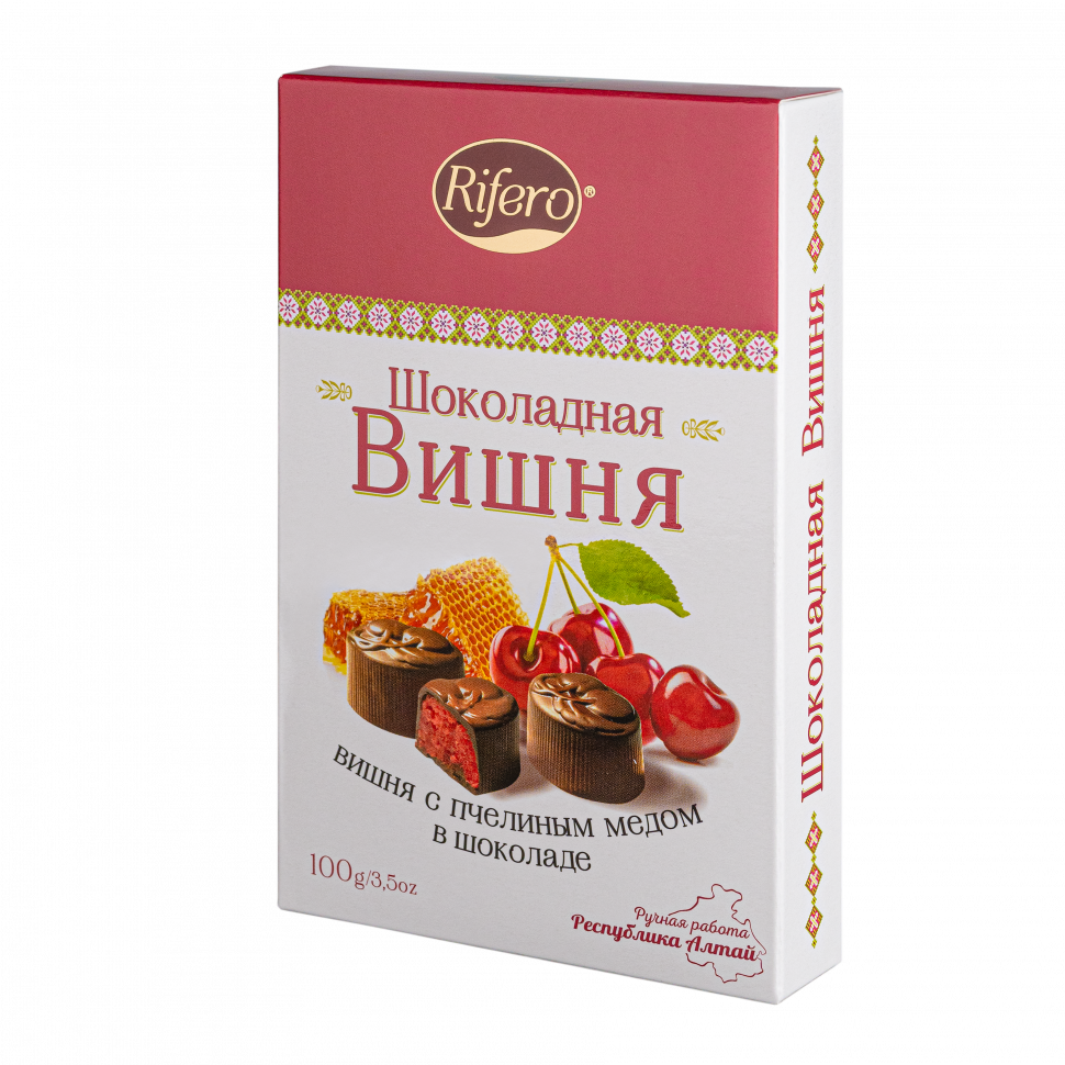  Риф и ко Конфеты "Шоколадная ВИШНЯ" 100г  в Крымске