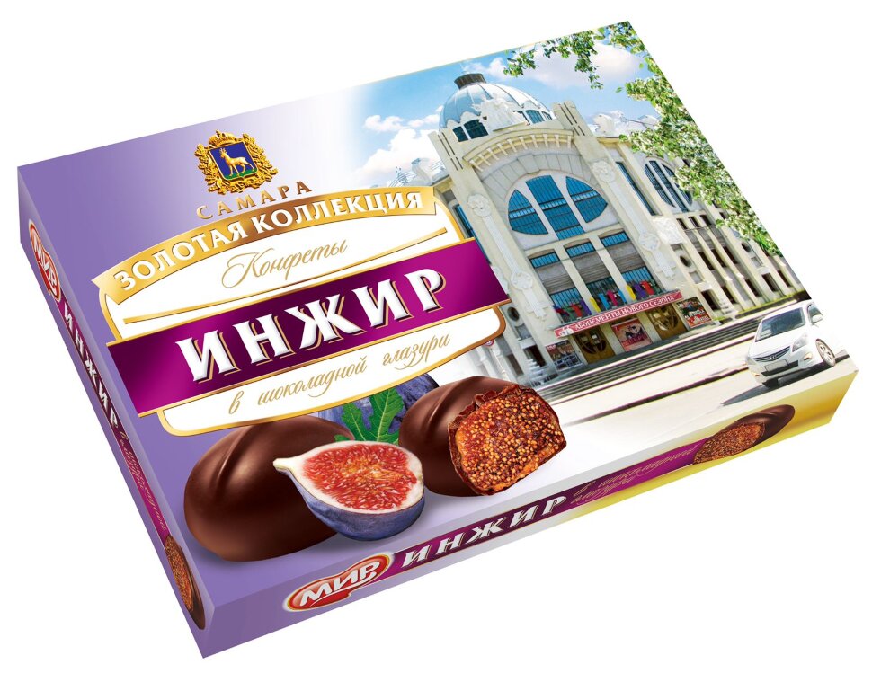  КФ МИР Инжир в шоколадной глазури 160г в Крымске